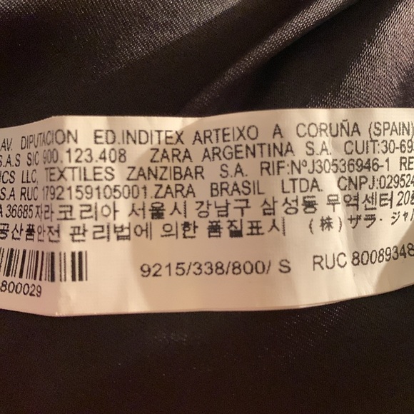 Zara Black Satin Cami Slip Dress - Picture 13 of 14